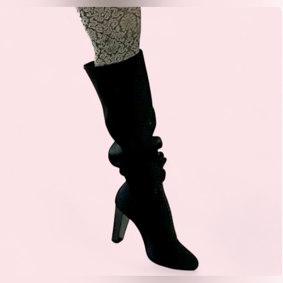 Charles David Stretch Knit Boots - Picture 12 of 16